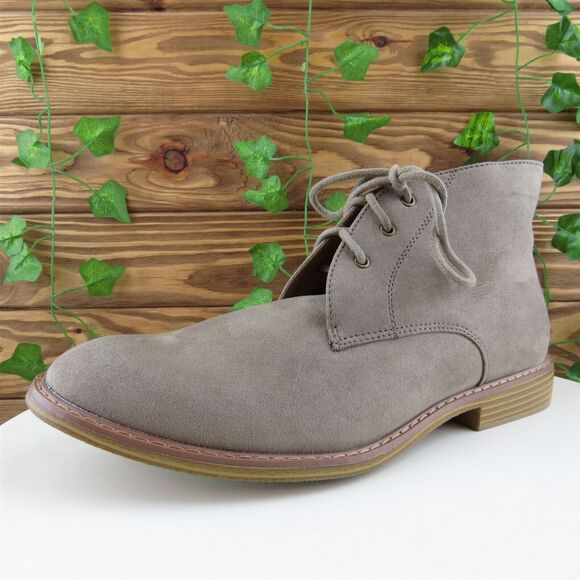 Old Navy Men Desert Boots Brown Lace Up Size 10 Medium (D,‎ M) - Picture 1 of 11